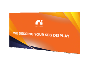 20ft non-lit seg display