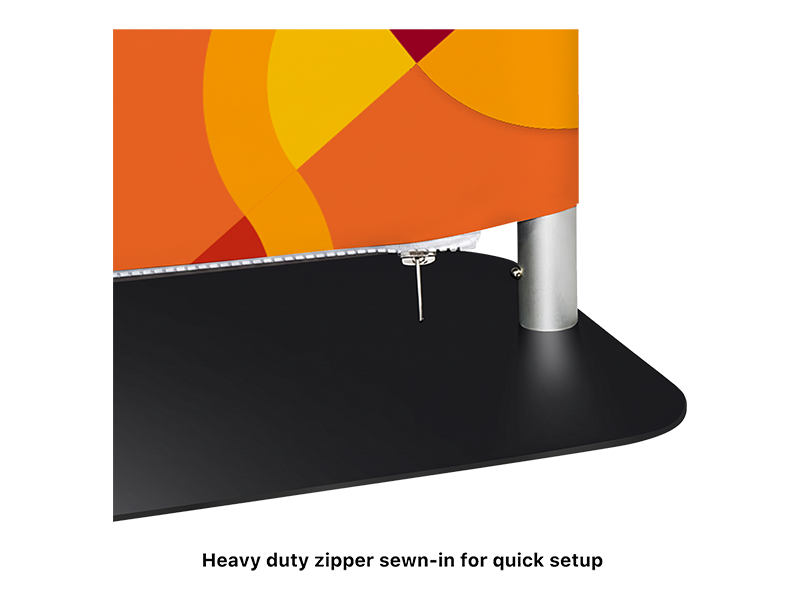 tension fabric display hardware