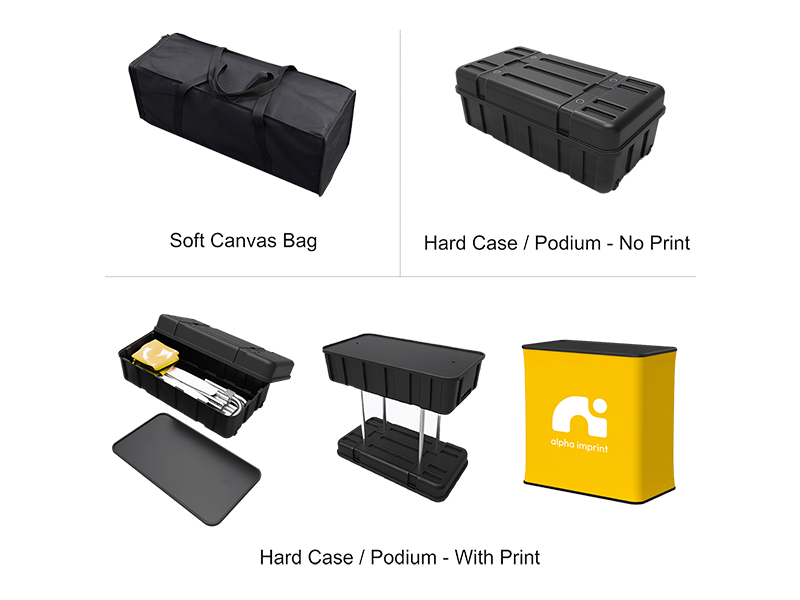 tension fabric display accesories