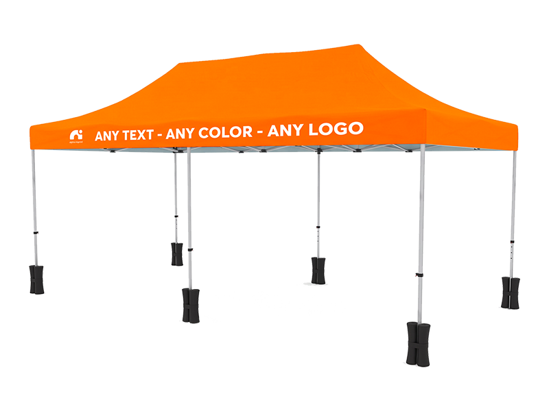custom 10x15 tent sandbag