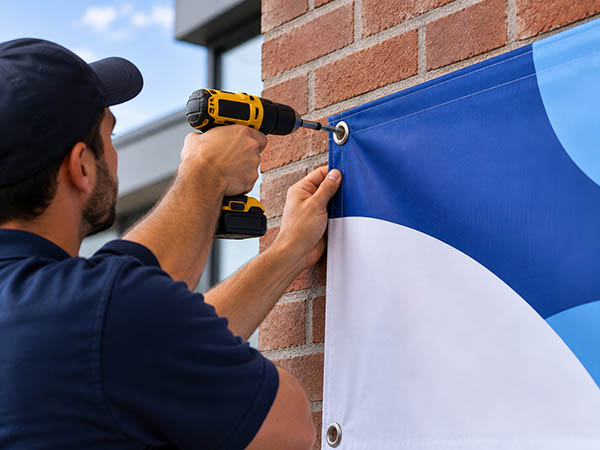 Effective Ways to Hang a Banner on a Wall