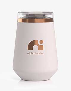 Custom wine tumblers with logo